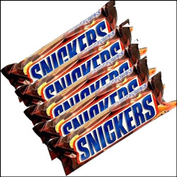 "Snickers Chocolates - 5 pieces (Express Delivery) - Click here to View more details about this Product